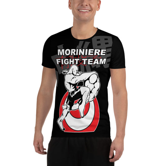 Moriniere Fight Team Men's Athletic T-shirt