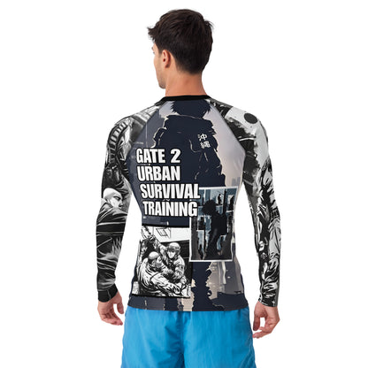 Gate 2 Urban Survival Training - Men's Rash Guard
