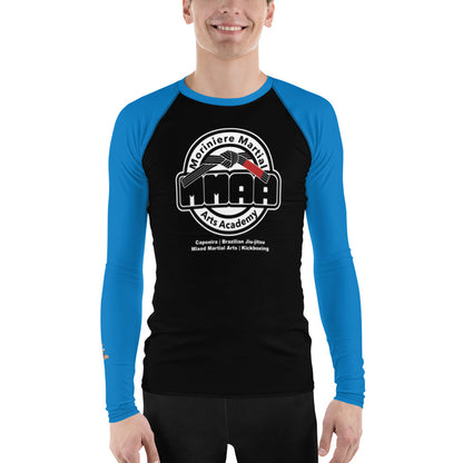 MMAA Blue BJJ - Men's Rash Guard