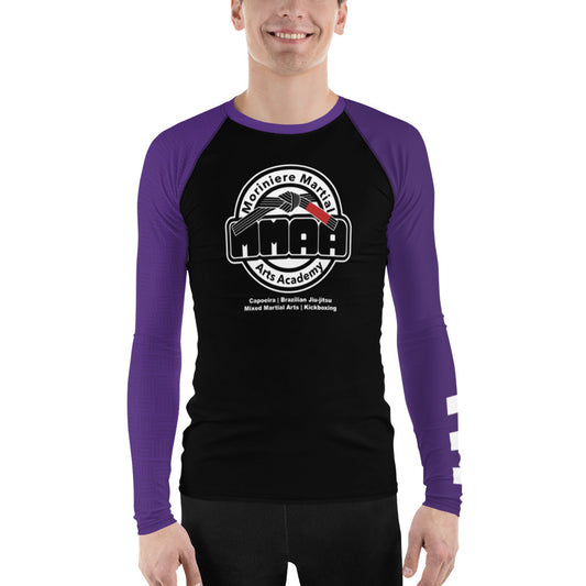 MMAA Purple BJJ - Men's Rash Guard