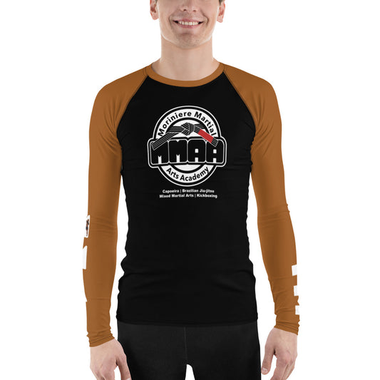 MMAA Brown BJJ - Men's Rash Guard