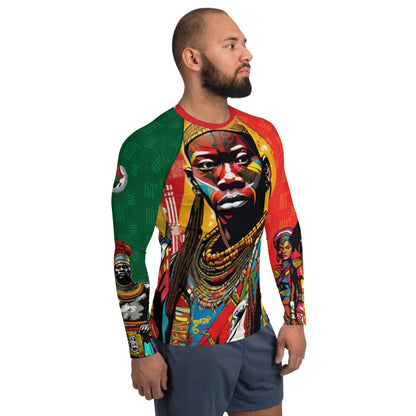 AfroPop Men's Rash Guard
