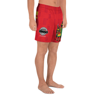 Afro-Pop Unisex Athletic Long Shorts