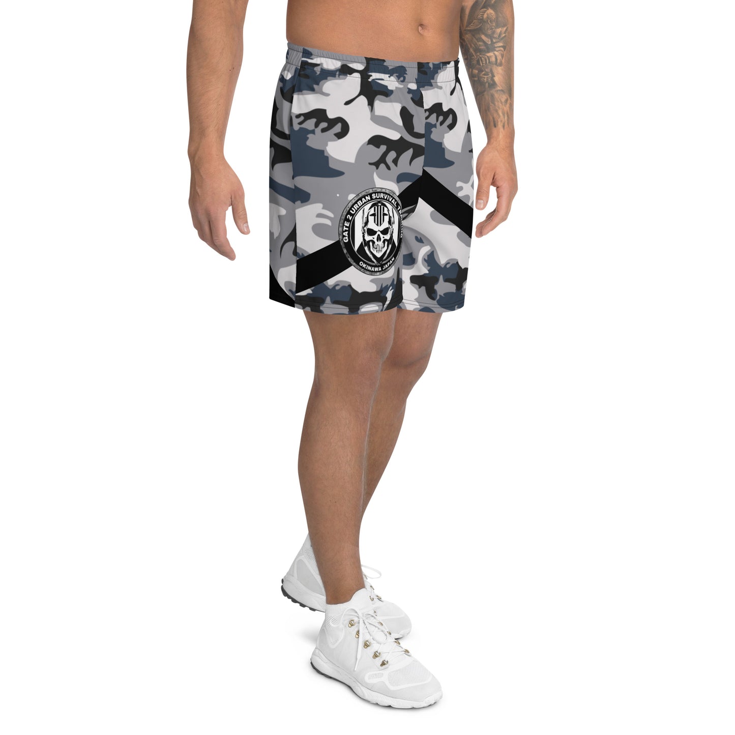 Men's Gate 2 Urban Survival Training Unisex Athletic Long Shorts