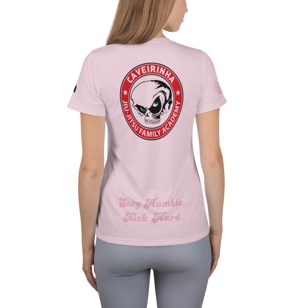 Pink CJJF Women's Athletic T-shirt