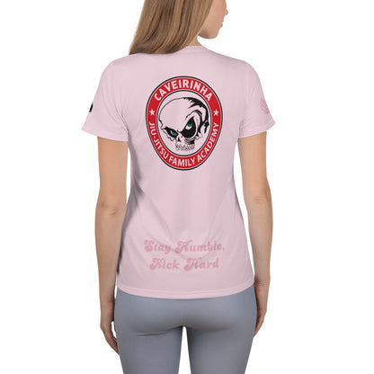 Pink CJJF Women's Athletic T-shirt