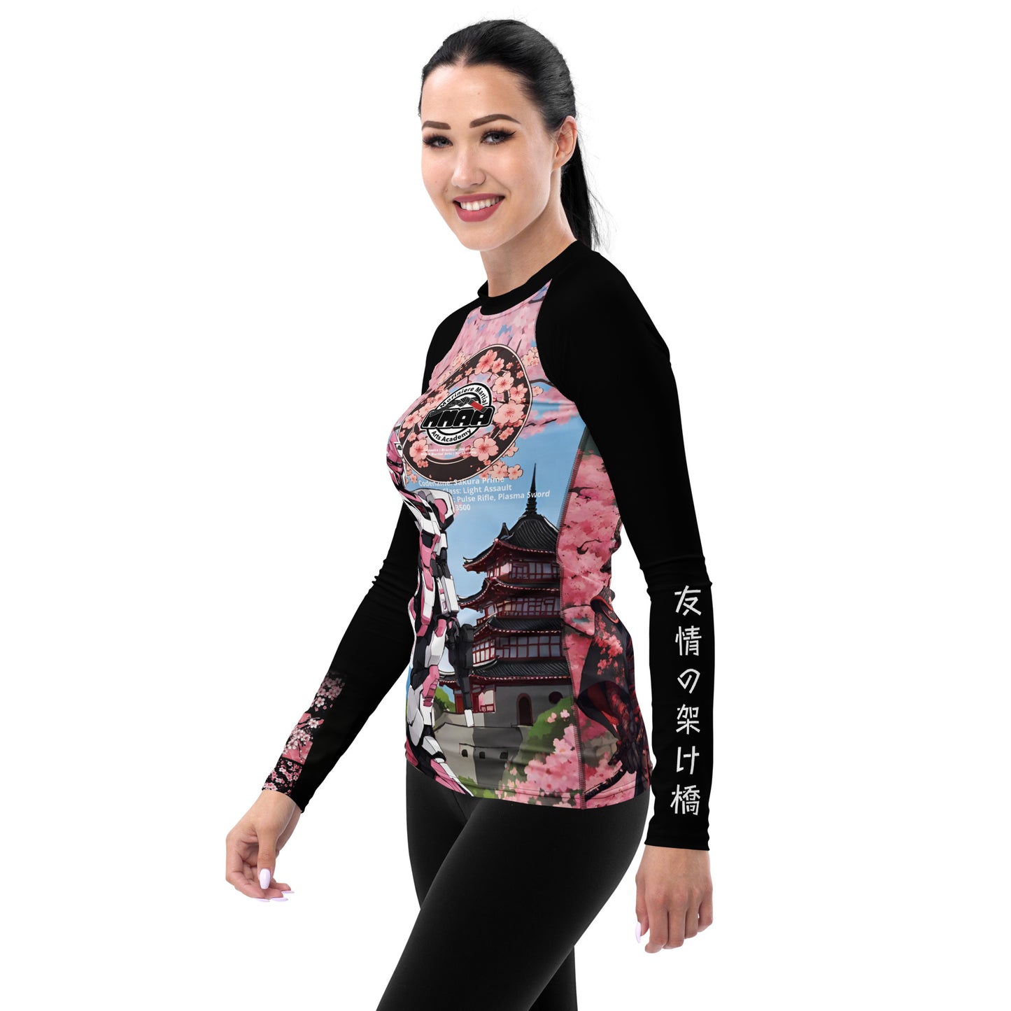Sakura (Cherry Blossom) Women's Rash Guard