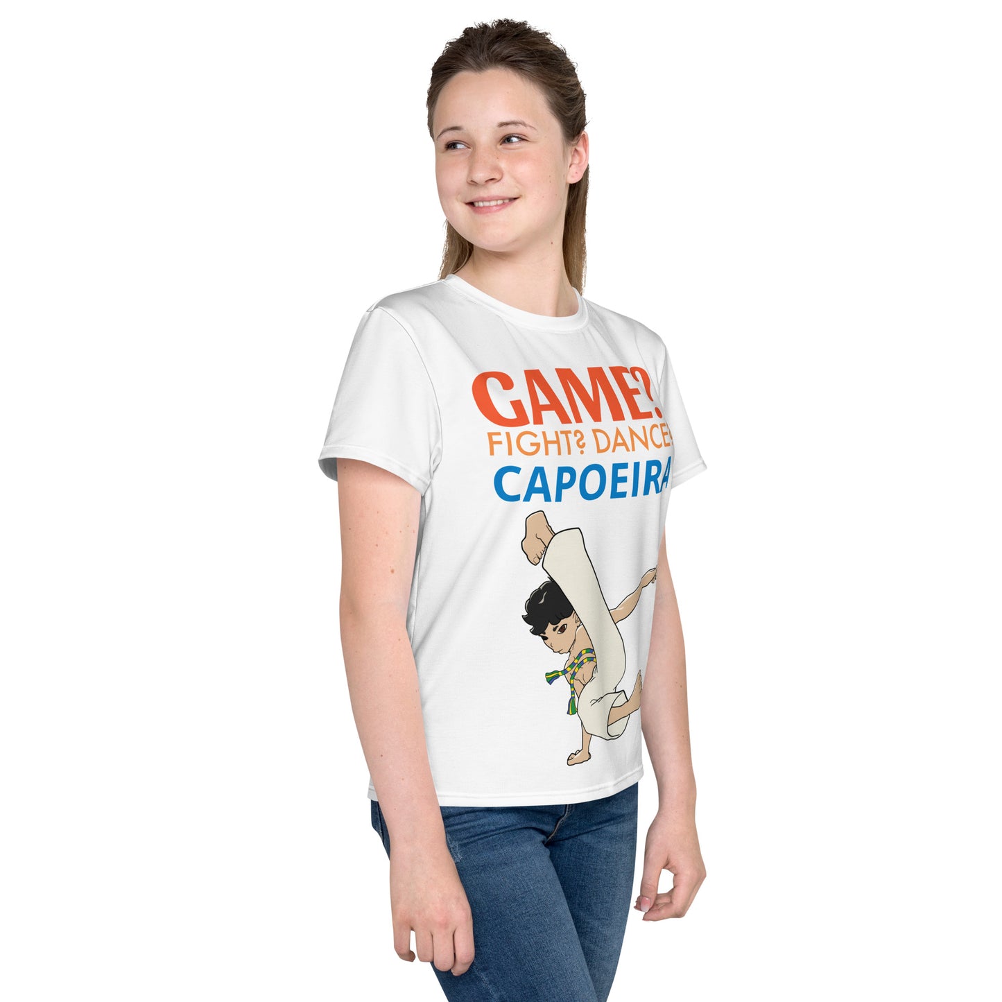 Capoeira Team Shirt - Youth Crew Neck