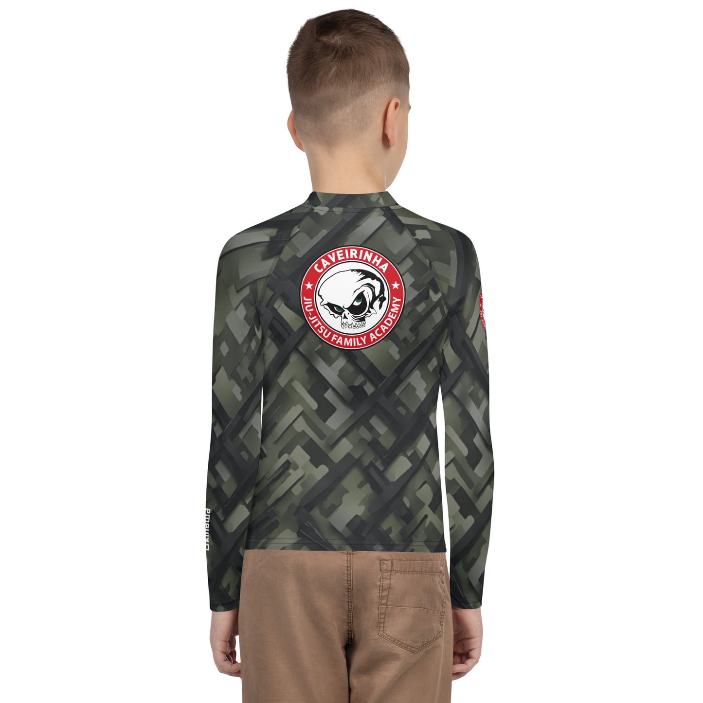 CJJF Camo Youth Rash Guard