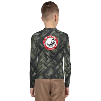 CJJF Camo Youth Rash Guard
